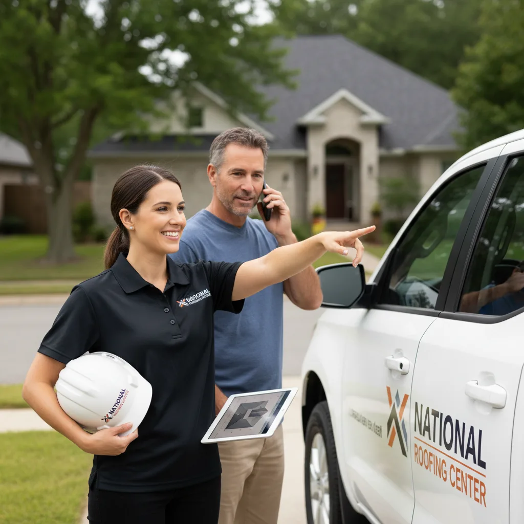 National Roofing Center customer support in Temple